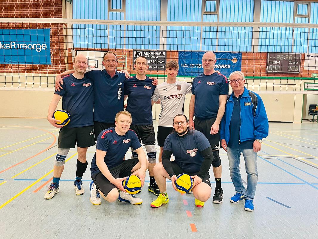 Volleyballteam beim Final Four im Mai 2026